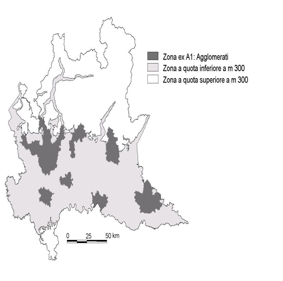 MISURE VIGENTI Misure regionali vigenti Limitazione dell uso degli impianti domestici obsoleti per il riscaldamento: dal 2006, negli agglomerati di Milano, Bergamo e Brescia e in tutti I Comuni con