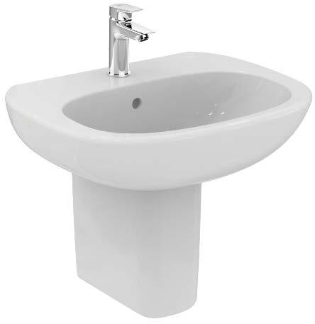 IDEAL STANDARD TESI LAVABO CON SEMICOLONNA Lavabo Tesi con