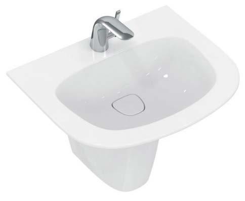 IDEAL STANDARD DEA LAVABO CON SEMICOLONNA Lavabo Dea con