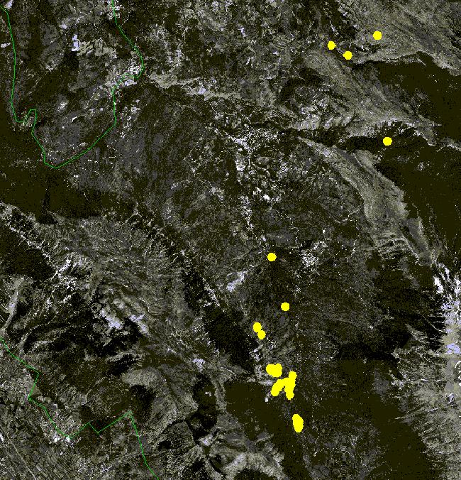 ANALISI DELLE METAPOPOLAZIONI 5km