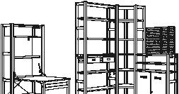 LISTA D ACQUISTO IVAR Soluzioni per l organizzazione degli spazi ISTRUZIONI PER LA MANUTENZIONE Per mantenere la superficie resistente e di facile manutenzione, trattala con olio, cera, vernice,