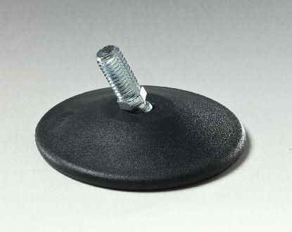 PROFILI PORTANTI PIEDE SNODATO RMA1382 Materiale: nylon nero Caratteristiche: snodo per l assestamento a pavimento con perno lunghezza M10 x 20 mm.