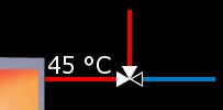 Bruciatore a olio / a gas Quadro generale, tasti, funzioni Stato d'esercizio Opzione valvola di commutazione Temperatura del bruciatore Valvola di commutazione Viene visualizzata solo se è installata