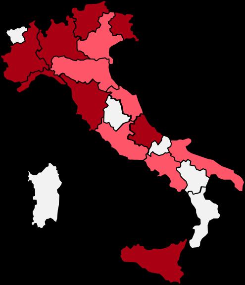 MARGINE EBITDA: PREVISIONI AL 2016 REGIONI MARGINE EBITDA VALORE 2016 VALLE D'AOSTA 4,9% PIEMONTE 9,6% LIGURIA 7,9% LOMBARDIA 7,8% TRENTINO ALTO ADIGE 8,5% VENETO 6,9% Manifattura FRIULI VENEZIA