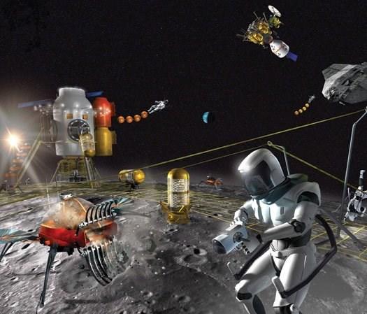 Enna 6 marzo 2013 SPACE Sulla Luna abbondano le terre rare, insostituibili per la produzione di cellulari, macchine fotografiche, televisori, hard disk, fibre ottiche, radar, missili.