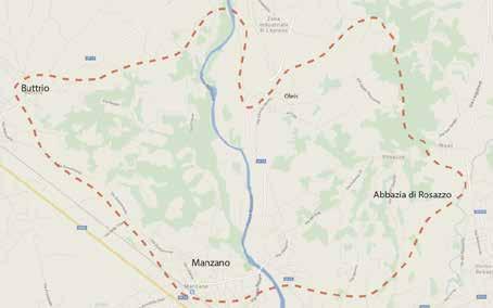 Colli Orientali e Grave: Rosazzo - Villanova - Manzano - Butrio 5 4 10 11 2 3 1 Le vigne di Zamò 2 Ronco del Gnemiz 3 Ronco delle Betulle 4 Miani 5 Meroi 6 Conte Romano 7 Vignai da Duline 8 Colutta 9