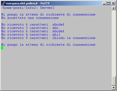 8-03.-06 Informatica II - Programmazione di Rete e di Sistema 121 8-03.