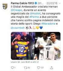 Ovviamente al triplice fischio dell arbitro, sul profilo Facebook del Palermo non è potuto mancare il post che sanciva il termine del match con una foto della squadra in festa.