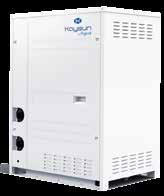 Ispirazione, Innovazione, Evoluzione MINI VRF La generazione MINI da 2 tubi con motore del compressore e del ventilatore DC Inverter è costituita da 9 modelli.