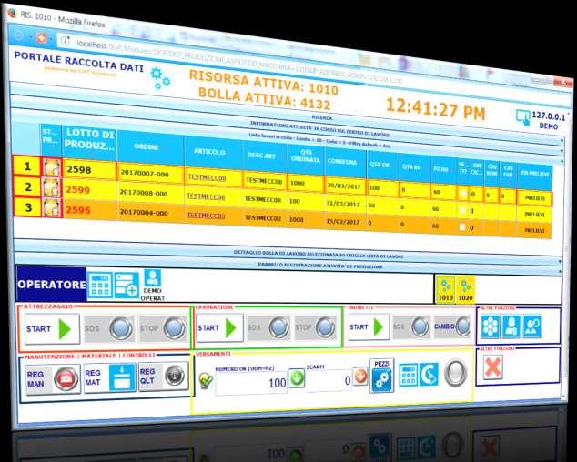 configurabile in termini di visualizzazione delle informazioni e/o struttura in funzione del dispositivo utilizzato per la registrazione delle attività, in grado quindi di adattarsi in modalità