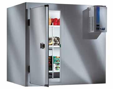 REFRIGERAZIONE spessore isolamento mm. 70 spessore isolamento mm.