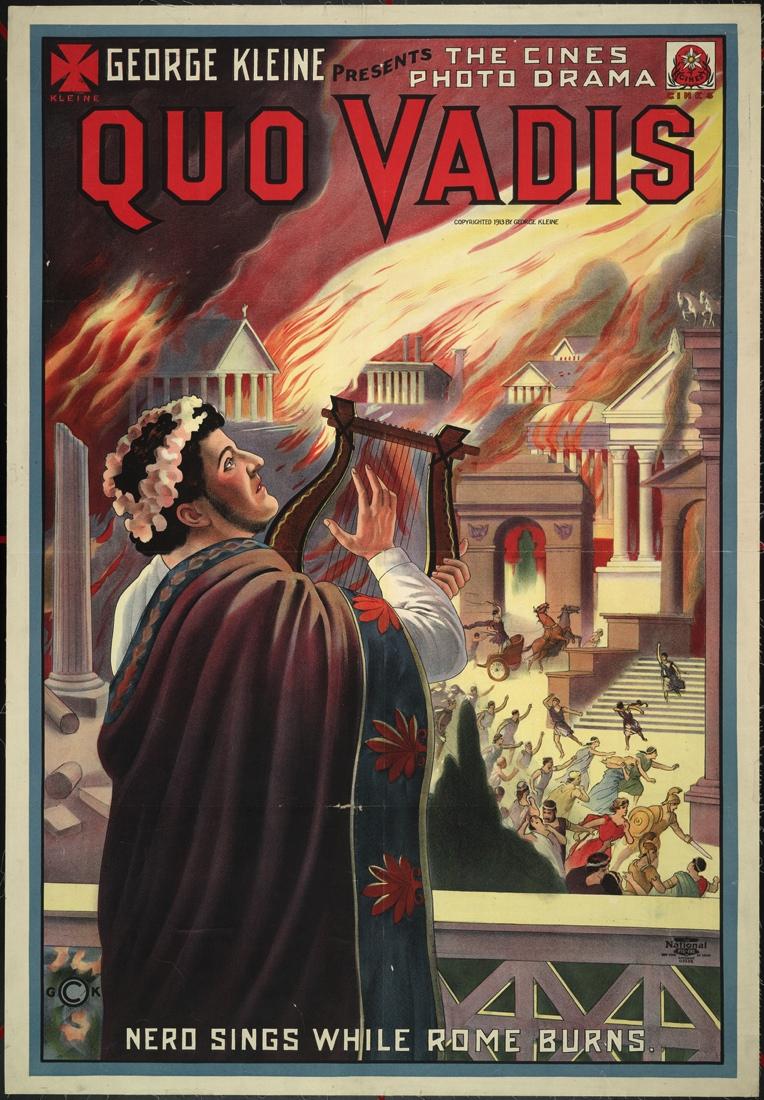 Quo Vadis? (Enrico Guazzoni, 1912) v Adattamento del romanzo Quo vadis?