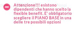 Dopo aver selezionato uno o più piani sanitari è necessario confermare le selezioni nel box Riepilogo Piani Sanitari 2019 scelti.