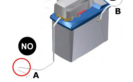 Nel caso in cui l addolcitore sia vicino ad una caldaia, assicurarsi che non vi sia un eccessivo riscaldamento dei tubi e dell addolcitore stesso; mantenere se possibile,