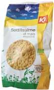 MANDORLE 25g 0,92 1,15 9,20 /kg GALLETTE DI RISO SENZA SALE AGGIUNTO 100g 1,28 1,60 9,85