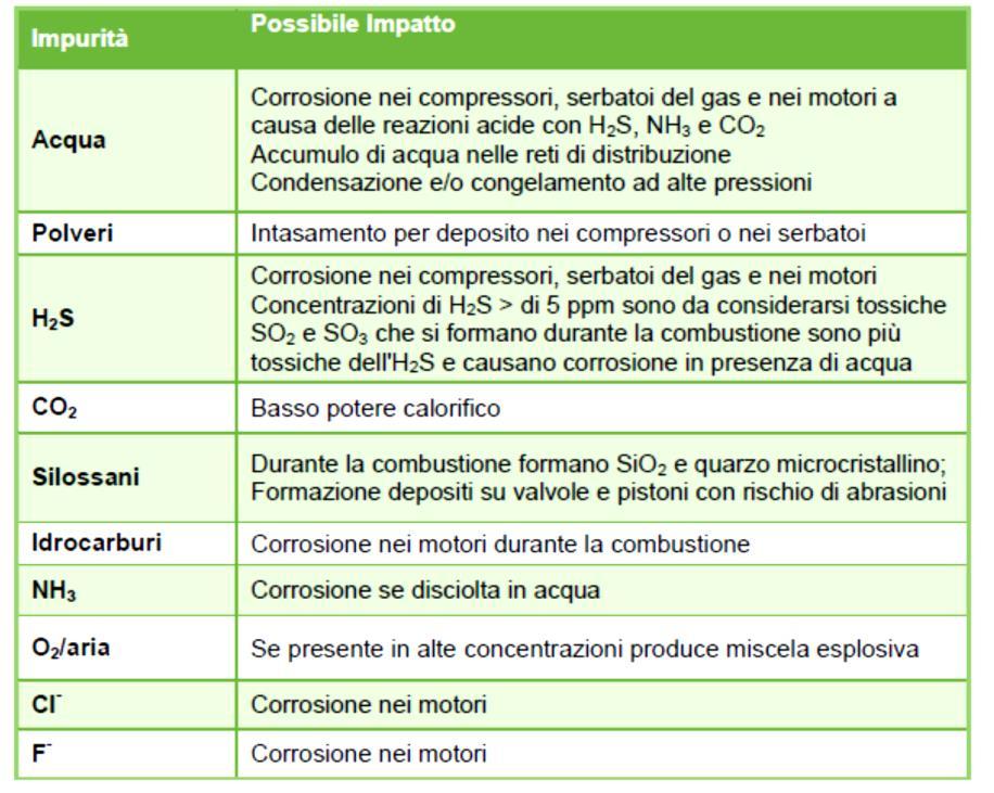 Ci sono diverse possibilità di utilizzare il biogas come risorsa di energia.