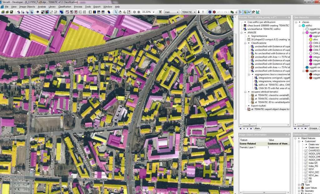 Classificazione e Modellistica GIS Elaborazione dei