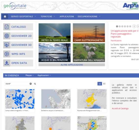 Mappatura Amianto : Pubblicazione e divulgazione dei risultati Nuovo Servizio WEB