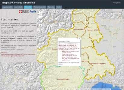 Mappatura Amianto : Pubblicazione