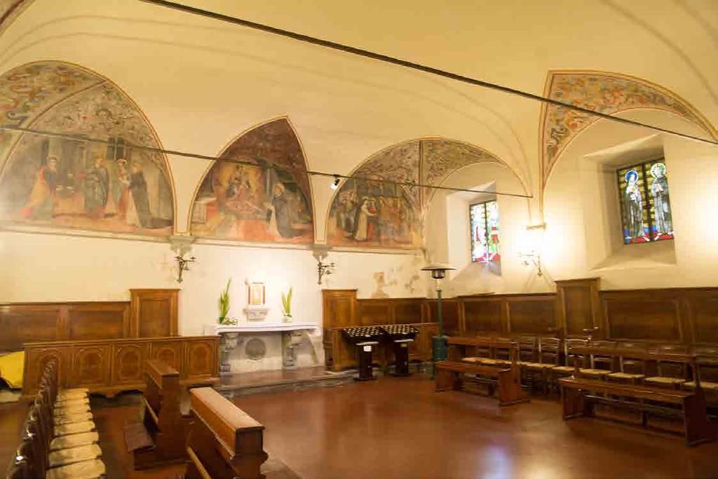 La chiesa della misericordia di Pistoia è un bene storico nel cuore della città.