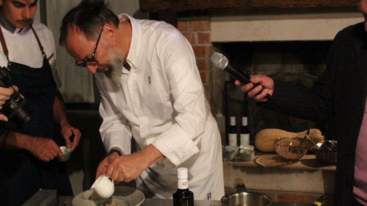 showcooking con gli chef della guida Venezie a Tavola 2018 workshop di cucina