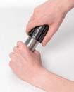 E' l'utensile ideale per rimuovere i segni dell'espulsore su parti in plastica. Permette di evitare gli incidenti tipici dell'utilizzo delle lamette del cutter.