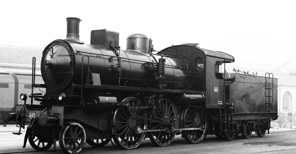 La riparazione delle locomotive a vapore Loc. GR.