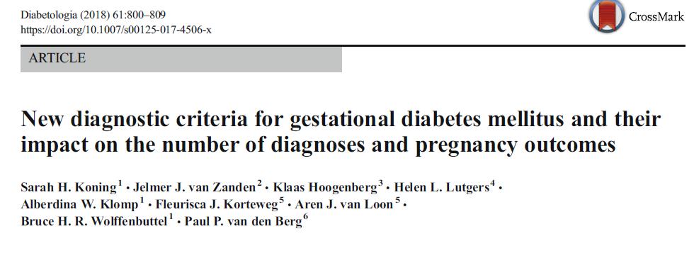 WHO 2013 vs VHO 1999 GDM +45% GDM by FPG 1 % vs 65% GDM by 2h OGTT 97% vs 19% WHO 1999 non consente la diagnosi di GDM (FPG)