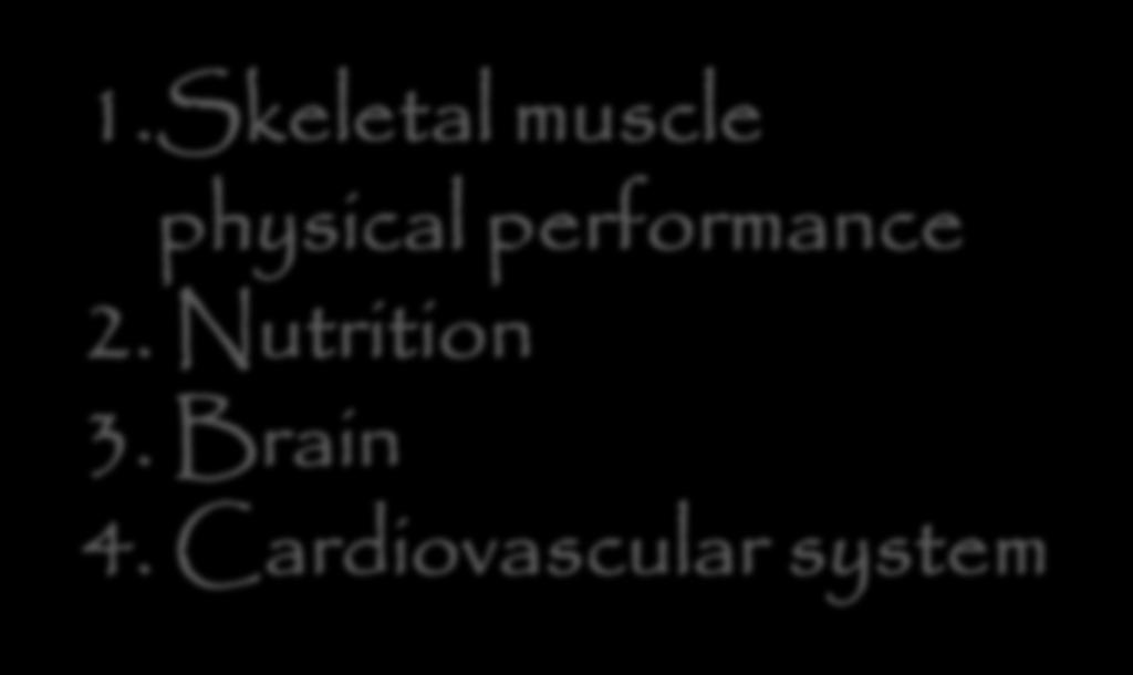 Skeletal muscle physical