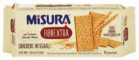 Crackers integrali Fibrextra