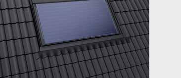 SISTEMI DI MONTAGGIO INTEGRATO NEL TETTO per collettori piani orizzontali FT 226-2H Accessori per ogni tipo di montaggio Caratteristiche Il sistema di montaggio integrato nel tetto è realizzato in