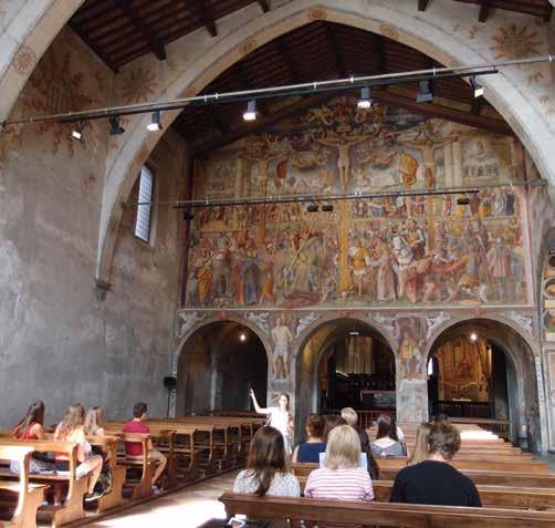 07 sabato Lezione oltre le mura: la Chiesa Santa Maria degli Angeli Anticamente appartenente al Convento dei Francescani, la chiesa Santa Maria degli