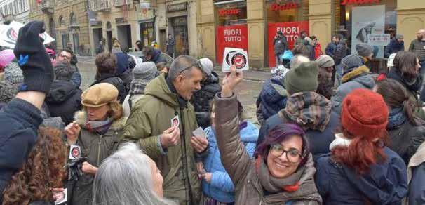 N. 10-22 marzo 2018 antifascismo / il bolscevico 9 Intimidazione fascista a Pavia Marchiate le case di antifascisti Sciogliere subito CasaPound e Forza nuova A pochi giorni dalle elezioni dello