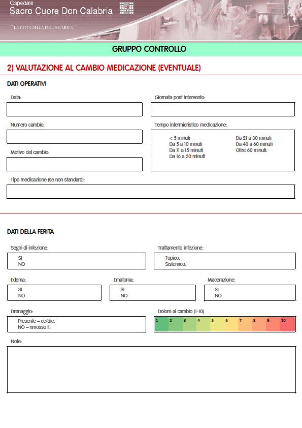 dati sui pazienti arruolati da parte di