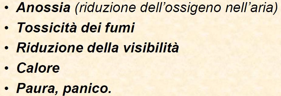 5. Rischi alle persone in