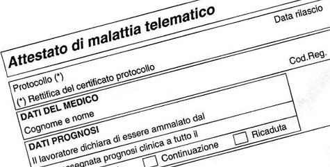 Come deve essere redatto il certificato di malattia telematico?