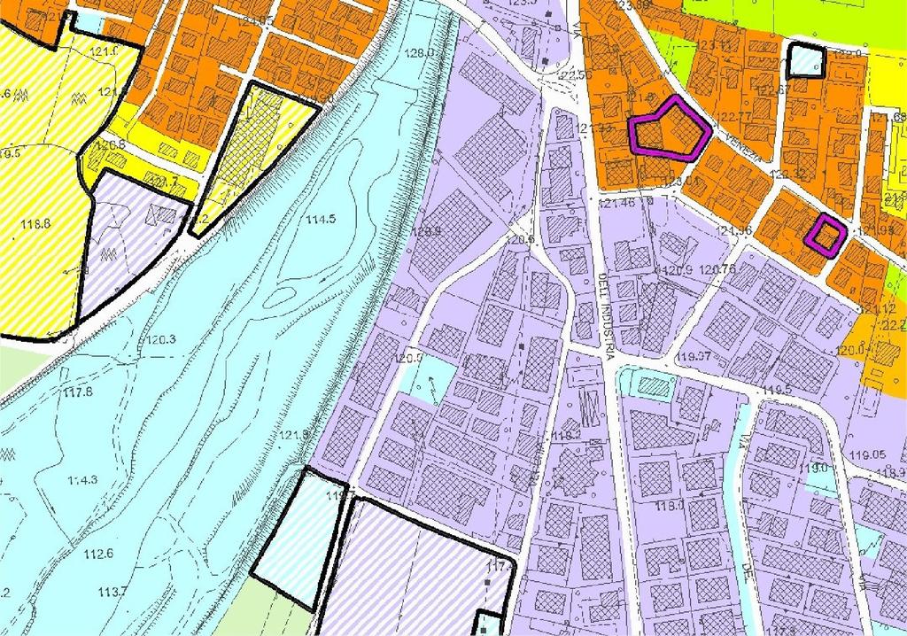 Zone D attività produttive (Attuato/Non attuato) Figura