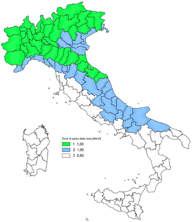 AZIONI SULLE COSTRUZIONI 27 3.4. AZIONI DELLA NEVE 3.4.1.