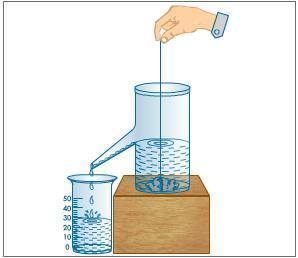 Misura di volumi di corpi non regolari: (2) Si usa un vaso