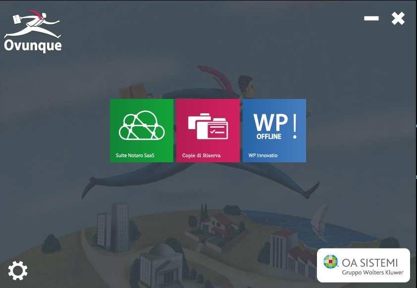 Configurazione WP!nnovatio Locale Dopo aver installato lo Smart Client Suite Notaro SaaS, al primo avvio di WP!