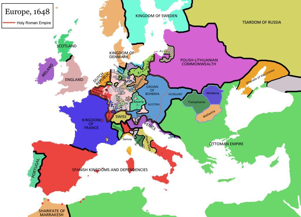 La Guerra dei Trent Anni (1618-1648) Può essere considerato l ultimo conflitto di religione in Europa.