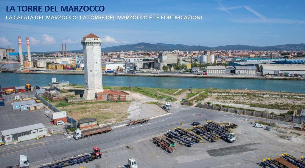 La Torre del Marzocco Una volta che l intera area del Porto Pisano passa sotto il controllo di Firenze, la repubblica fiorentina intraprende una serie di interventi mirati al potenziamento del porto,