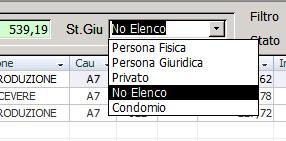 2 - Modificare la casella stato giuridico E possibile escludere tutti i documenti relativi al