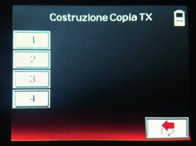 il tasto da copiare Rilasciare il tasto quando viene scritto sul display Ripetere gli