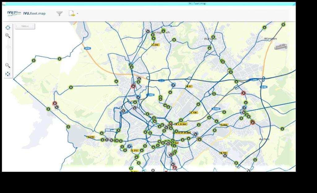 Localizzazione del mezzo Informazione all utenza in tempo reale Avere a disposizione i dati real-time sulla posizione di ciascun veicolo Avere evidenza degli effetti delle perturbazioni