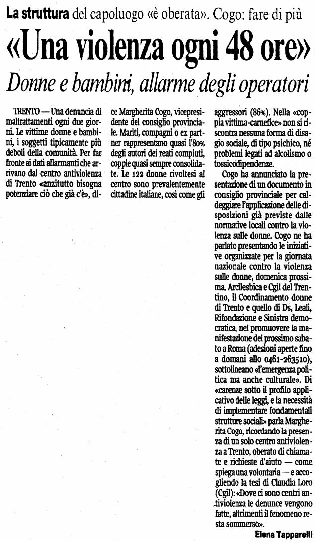 20 novembre 2007 a cura dell Ufficio per le