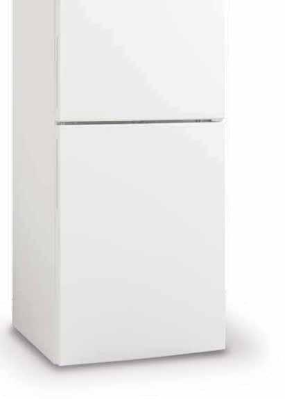 gamma di frigoriferi City Combi che misurano 170 cm in altezza e 54 cm in larghezza.