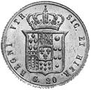 169 AG Lotto di 3 monete BB qfdc 90 2525 10 Tornesi 1832 - Pag. 325a; Gig.