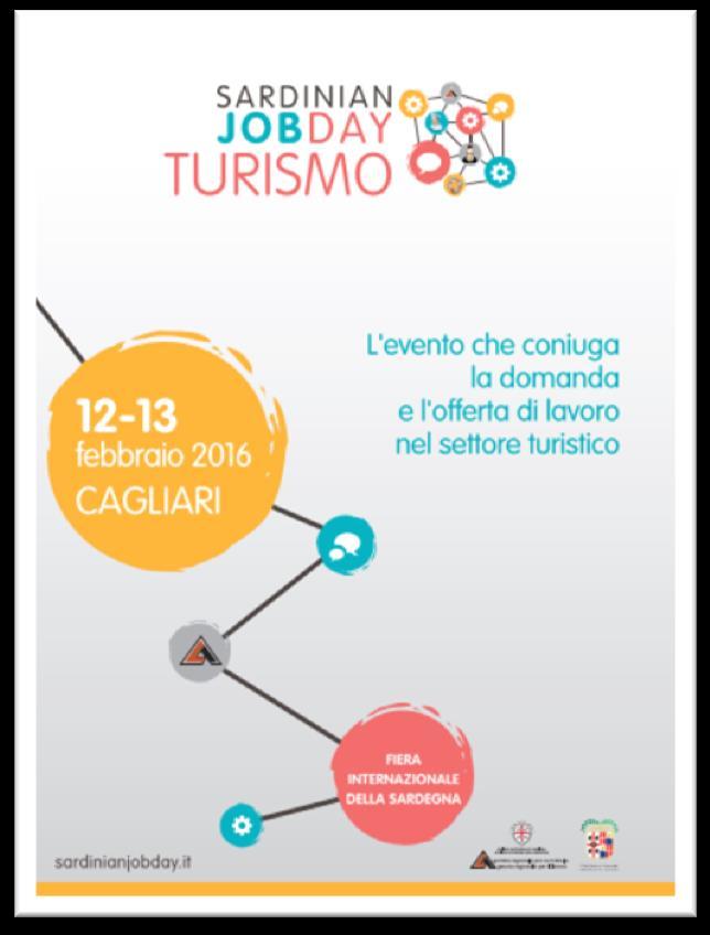 PRECEDENTI EDIZIONI 2016 Cagliari 1 edizione tema: TURISMO Più di 80 aziende turistiche partecipanti Per un totale di 2000 vacancies