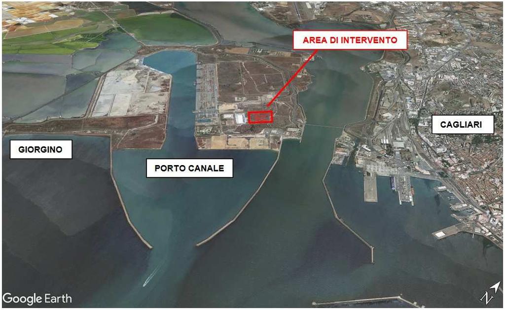 Pag. 4 di 22 2 UBICAZIONE TERMINALE L area del nuovo terminale ricade all interno della zona destinata alle attività industriali strettamente connesse alle operazioni portuali, in aree demaniali del